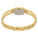 Titan Quartz Analog Champagne Dial Stainless Steel Strap Watch for Women