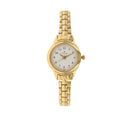 Titan Quartz Analog White Dial Stainless Steel Strap Watch for Women