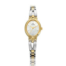 Titan Quartz Analog Silver Dial Stainless Steel Strap Watch for Women