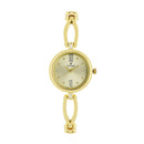 Titan Quartz Analog Champagne Dial Metal Strap Watch for Women