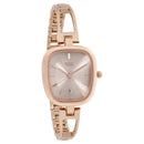 Titan Raga Viva Grey Dial Analog Rose Gold Metal Strap watch for Women