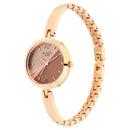 Titan Raga Viva Rose Gold Dial Women Watch With Metal Strap