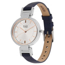 Titan Raga Viva White Dial Analog Leather Strap watch for Women