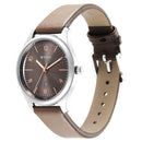 Titan Trendsetters Brown Dial Women Watch With Leather Strap