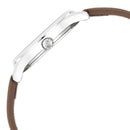 Titan Trendsetters Brown Dial Women Watch With Leather Strap