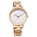 Titan Quartz Analog White Dial Watch for Women
