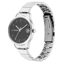 Titan Workwear Black Dial Women Watch With Stainless Steel Strap
