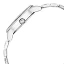 Titan Workwear Black Dial Women Watch With Stainless Steel Strap