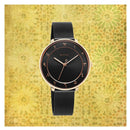 Titan Marhaba Black Dial Women Watch With Stainless Steel Strap