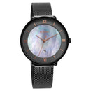 Titan Workwear Mother Of Pearl Dial Stainless Steel Strap Watch for Women