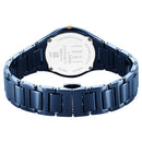 Titan Edge Ceramic Blue Dial Analog Ceramic Strap watch for Women