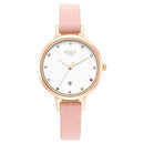 Titan Raga Viva White Dial Analog Metal Strap Watch for Women