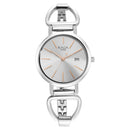 Titan Raga Viva Silver Analog Date Metal Strap watch for Women