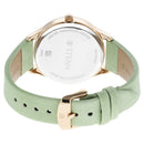 Titan Pastel Dreams Analog Leather Strap watch for Women