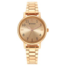 Titan Karishma Rose Gold Dial Analog Stainless Steel Strap Watch for Women