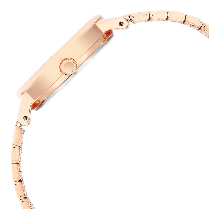 Titan Karishma Rose Gold Dial Analog Stainless Steel Strap Watch for Women