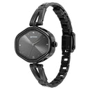 TITAN Women Karishma Black Dial Metal Strap Watch
