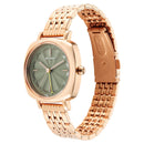 TITAN Neo Green Dial Stainless Steel Strap Watch for Women