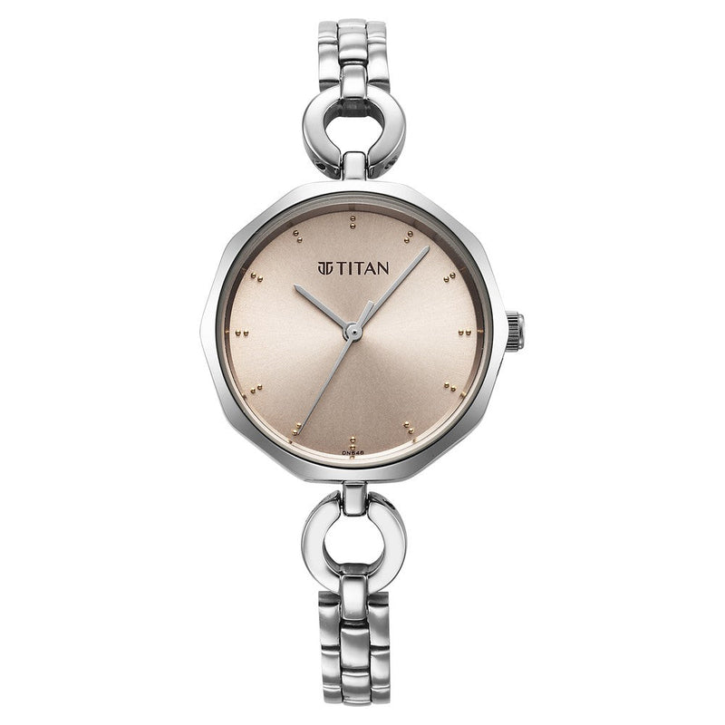 Titan Karishma Silver Dial Watch for Women