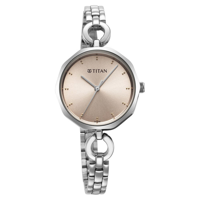 Titan Karishma Silver Dial Watch for Women