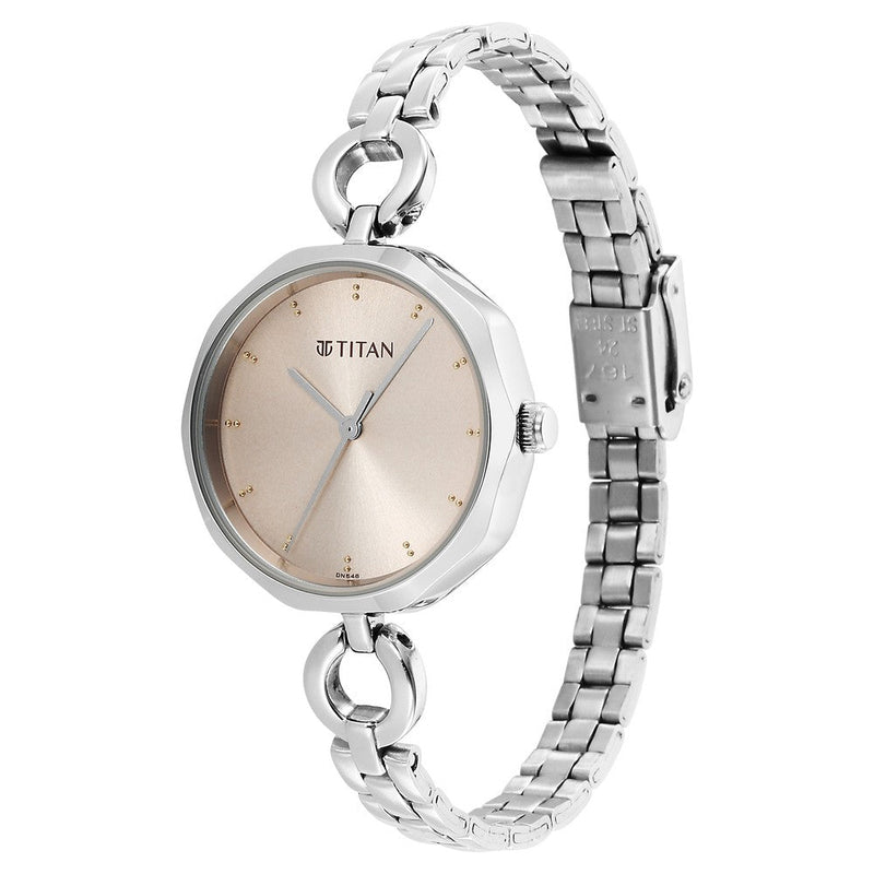 Titan Karishma Silver Dial Watch for Women