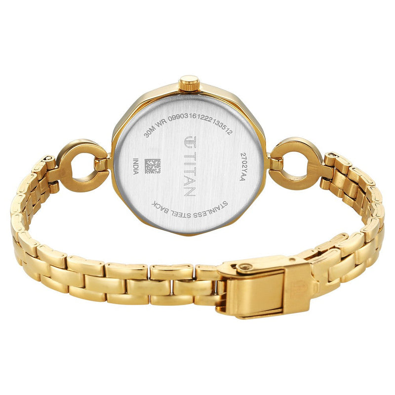 Titan Karishma Silver Dial Watch for Women