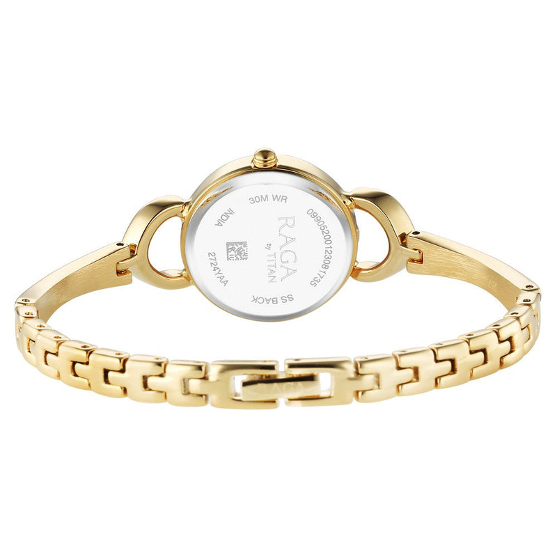 Titan Raga Champagne Dial Watch for Women