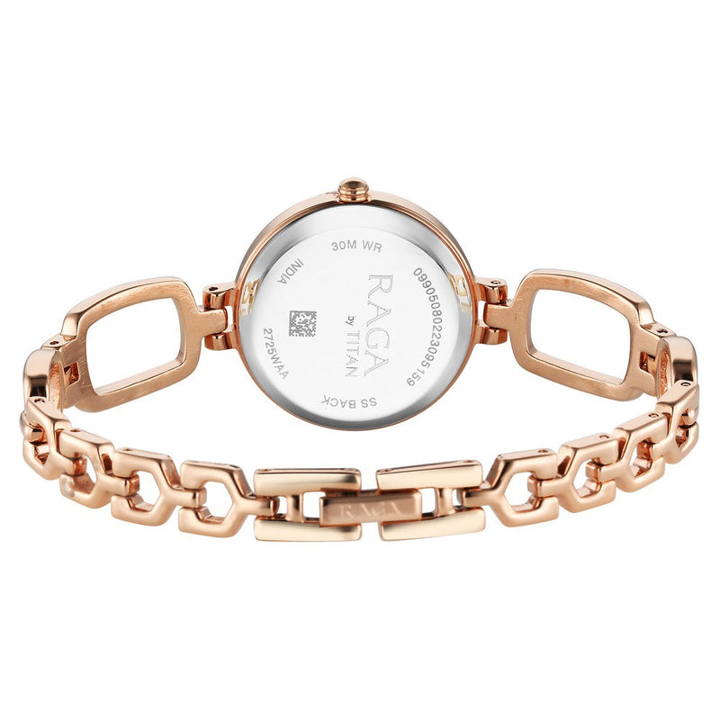 Titan Raga Rose Gold Dial Watch for Women