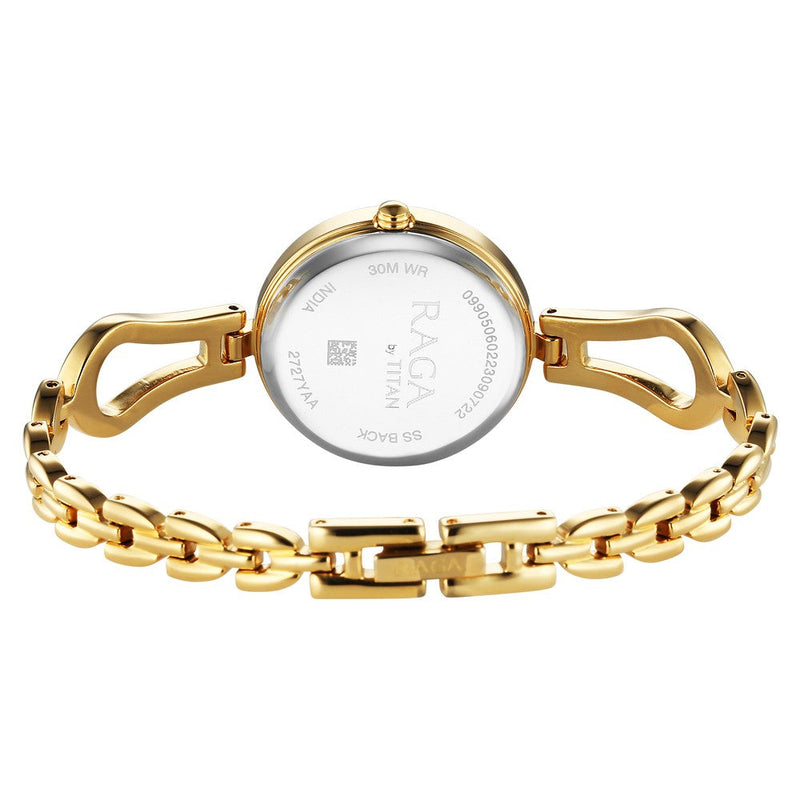 Titan Raga Champagne Dial Watch for Women