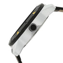 Fastrack Quartz Analog Grey Dial Leather Strap Watch for Guys