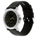 Fastrack Quartz Analog Black Dial Leather Strap Watch for Guys