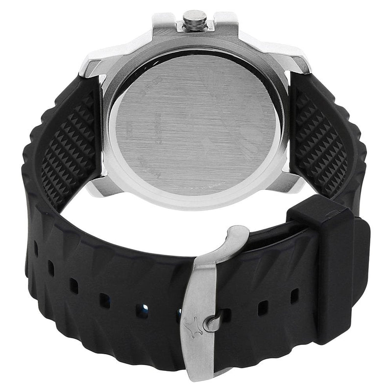 Fastrack Quartz Analog White Dial Plastic Strap Watch for Guys