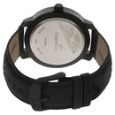 Fastrack Quartz Analog Black Dial Leather Strap Watch for Guys