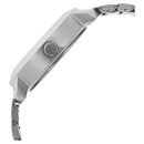 Fastrack Quartz Analog Silver Dial Stainless Steel Strap Watch for Guys