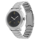 Fastrack Quartz Analog Blue Dial Stainless Steel Strap Watch for Guys