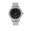 Fastrack Quartz Analog Black Dial Stainless Steel Strap Watch for Guys