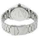 Fastrack Quartz Analog Black Dial Stainless Steel Strap Watch for Guys