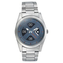 Fastrack Go Skate Quartz Analog with Date Black Dial Stainless Steel Strap Watch for Guys