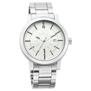 Fastrack Tripster Quartz Analog with Date White Dial Stainless Steel Strap Watch for Guys