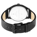 FASTRACK Style Up Black Dial Leather Strap Watch for Guys