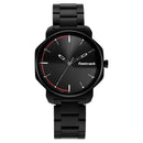 Fastrack Stunners Quartz Analog Black Dial Metal Strap Watch for Guys