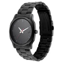 Fastrack Stunners Quartz Analog Black Dial Metal Strap Watch for Guys