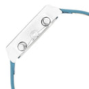 Fastrack After Dark Quartz Analog with Date White Dial Leather Strap Watch for Guys