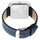 FASTRACK After Dark Blue Dial Leather Strap Watch for Guys