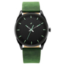 FASTRACK After Dark Black Dial Leather Strap Watch for Guys