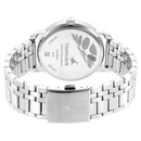 Fastrack Stunners Quartz Analog Silver Dial Metal Strap Watch for Guys
