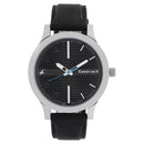 Fastrack Quartz Analog Grey Dial Silicone Strap Watch for Guys