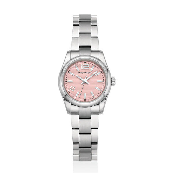 PHILIP STEIN Women's Journey Mini Quartz Watch Pink Dial