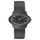 Fastrack Hitlist Quartz Analog Black Dial Stainless Steel Strap Watch for Girls
