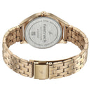 Fastrack Style Up Golden Dial Stainless Steel Strap Watch for Girls